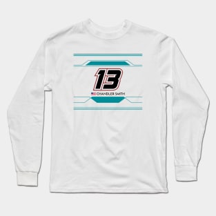 Chandler Smith #13 2023 NASCAR Design Long Sleeve T-Shirt